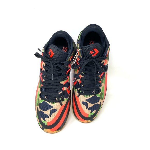 Converse All Star BB Jet Camo Canvas Mesh Black Green Sneakers Mens Size 172665C - Picture 3 of 11